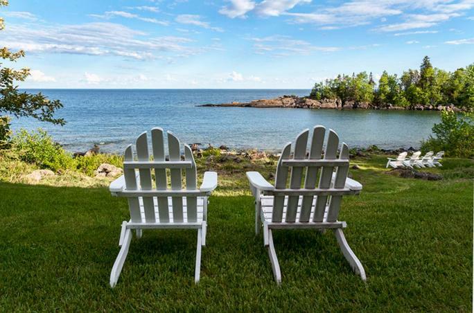 Cove Point Lodge Beaver Bay Exterior foto